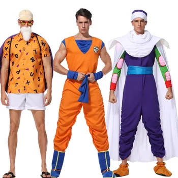 Maestrul Roshi Cosplay Costum Costume Anime Fiul Goku, Piccolo Om Adult Set Complet Vara Primavara Costum De Halloween Rol Joaca Dress Up