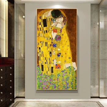 Noua Arta Celebre Gustav Klimt Pupici Clasică, Pictură în Ulei de Artă Printuri Picturi pe Panza Acasă Imagine Nordic Decor