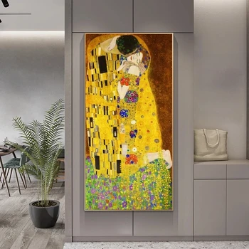 Noua Arta Celebre Gustav Klimt Pupici Clasică, Pictură în Ulei de Artă Printuri Picturi pe Panza Acasă Imagine Nordic Decor