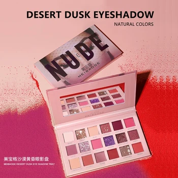 Desert Rose de Aur Fard de pleoape 18 paleta de culori de Pământ Fard de pleoape Shimmer Impermeabil produse Cosmetice pentru față