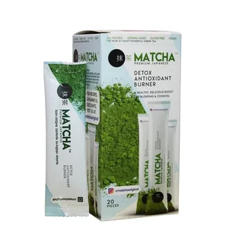 Japonez Matcha Ceai Verde, Ceai de Detoxifiere Antıoxıdant Arzător 1Box 20 Buc