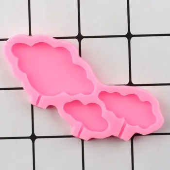 Coulds Forma Lollipop Matrite de Silicon DIY Baby Cupcake Ziua Fân Tort Fondant Instrumente de Decorare Bomboane de Lut Ciocolata Matrite