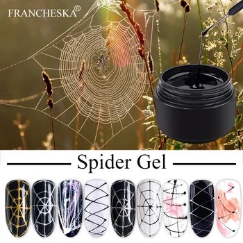8 ml Spider Gel Adeziv foarte Puternic Întinde Japoneze Desen Lipici Pictat Lipici de Unghii Spider Manichiura cu Gel Adeziv TSLM1