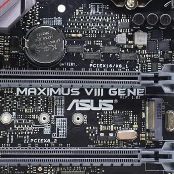 ASUS ROG MAXIMUS VIII GENE LGA 1151, Intel Z170 Desktop Miniere Placa de baza 64GB DDR4 M. 2 USB3.1 Core i7, i5 si i3 Procesoare PCI-E 3.0 X16