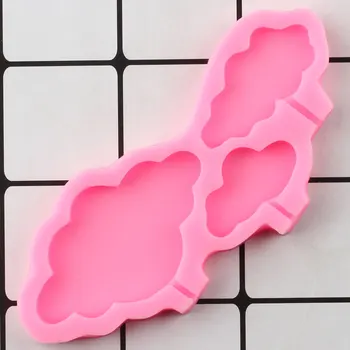 Coulds Forma Lollipop Matrite de Silicon DIY Baby Cupcake Ziua Fân Tort Fondant Instrumente de Decorare Bomboane de Lut Ciocolata Matrite