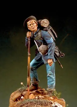 1/32 războinic antic sta sergent Rășină figura truse Model in Miniatura gk Unassembly Nevopsite