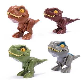 1 Buc Deget Ou De Dinozaur Jucărie Creativă Complicat Tyrannosaurus Model De Dinozaur Jucărie Activ Figura Matrite Pentru Copii Jucarii Educative Vânzare