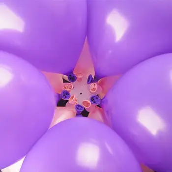 10buc Flori, Baloane, Accesorii Decor Prune Clip Practic de Naștere Petrecere de Nunta, Clip de Plastic Globos Balon de ziua Recunostintei