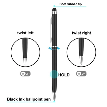 10buc Universal 2in1 Stylus Drawing Tablet Pixuri Ecran Capacitiv Touch Pen pentru telefonul Mobil Android Telefon Inteligent Creion Accesorii