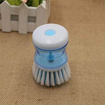 1buc perie de spălat vase sapun lichid perie de curățare de bucătărie scruber automata agent de curățare pentru chiuveta de bucatarie tigaie instrument de curățare