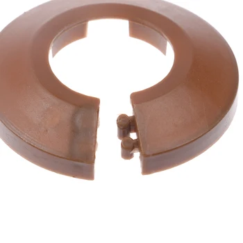 2 buc de Perete din Plastic Duct Capac Robinet de Duș Valve Unghi Pipe Plug Conducta de Încălzire Capac de Acoperire Decorative Snap-on