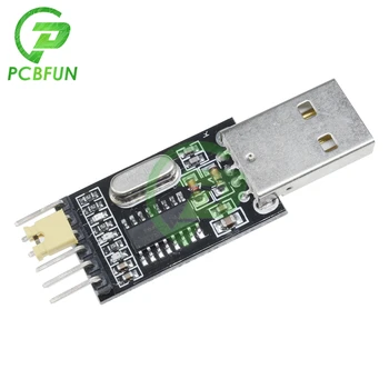 2 buc USB to TTL Converter Modulul UART CH340G 3.3 V, 5V Comutator CH340 Modul înlocui Pl2303 CP2102 USB La RS232TTL Convertor Adaptor