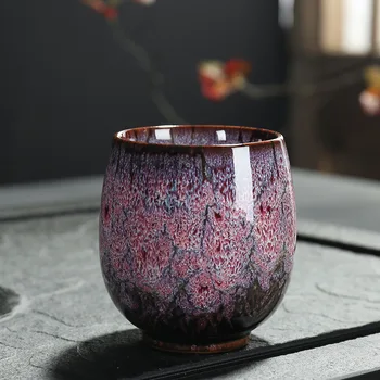 2020 Creative Plasă De Iepure Glazura Ceramica Cana Mini Portabil Ceașcă De Ceai Chinezesc Stil Gradient De Personalitate Ceașcă De Cafea