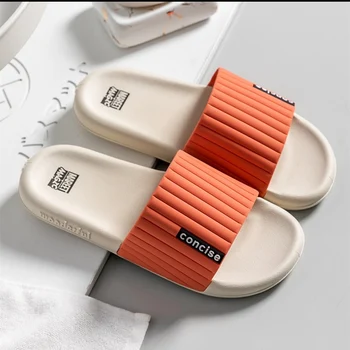 2020 de Vară Casual pentru Bărbați Papuci de casă Non-Slip de Baie Acasă Sandale Deodorant Fund Moale Pereche de Papuci Pentru Exterior Purta