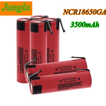 2020 NCR 18650GA 20A descărcare de gestiune 3.7 V 3500mAh Baterie 18650 baterie reîncărcabilă pentru jucărie lanterna flat-top baterie cu litiu