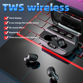 2021 NOI TWS Wireless 5.1 Cască Bluetooth Binaurale Design de Separare Stereo Căști Căști Impermeabil Sport Pentru Xiaomi