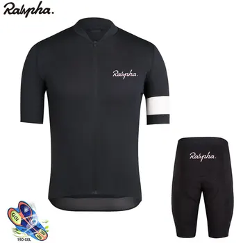 2021Go de Moda Raphaing Ciclism Îmbrăcăminte de Vara cu Maneci Scurte Jersey Set bărbați Ciclism Kit Model Vintage Respirabil Biciclete Rutier