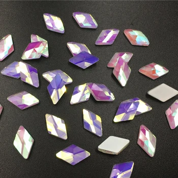 20buc/Lot spate plat decorare unghii strasuri forme de Diamante bijuterii unghii Diamond 3D Nail Art Strasuri