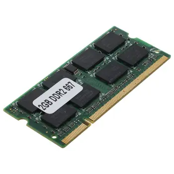 2x 2GB DDR2 PC2-5300 SODIMM Memorie RAM 667MHz 200-pin Notebook Laptop