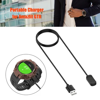 3.28 ft USB Încărcător Cablu pentru Amazfit T-Rex GTR 42mm 47mm GTS Smartwatch USB de Încărcare Cablu Adaptor pentru Amazfit de Încărcare Cablu