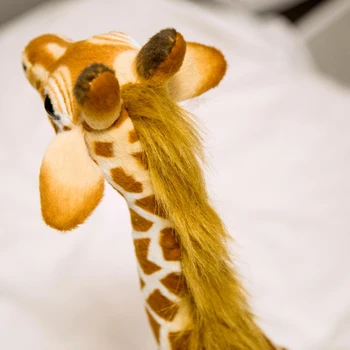 36/46/55cm Simulare Creatoare de Plus Girafa Animal de Pluș Jucărie Drăguț Papusa Moale Ornamente Cadou Decor