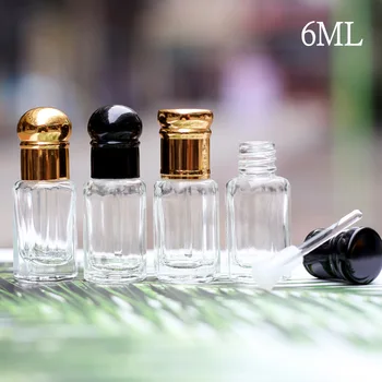 3ml/12ml Sticlă Clară Picătură Stick Sticla de Parfum Ulei Esențial Split Sticla Mostra de Parfum Sticla 10BUC/LOT