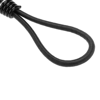 4buc 19cm Înaltă Rezistență Cablu de Bungee Cabluri Coarda Elastica Cu Cârlig de Metal Cârlig Elastic Inel Pentru Cort în aer liber (Culoare Aleatorii)