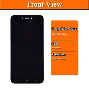 5.0 inch Ecran Pentru Xiaomi Redmi 5A Display LCD Touch Screen Digitizer Înlocuirea Ansamblului Reparatia