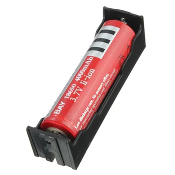 5pcs Negru DIY ABS Cutie de Depozitare Titularul Caz Pentru Li-ion 18650 3.7 V Baterie Pini 2