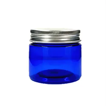 60ml albastru de companie borcan cu capac din aluminiu ,crema /Borcan Cosmetice,Cosmetice, Ambalaje,containere,sticla