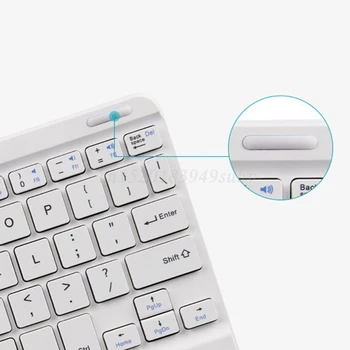 7/9/10 Inch Wireless Bluetooth Usoare Tastatura cu Touchpad-ul Mobil Tableta Tastatura Laptop Portabil Birou Tastatura