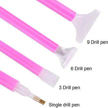 8 Pachete 5D Diamant Pictura Broderie Art Pen Tool pentru a Meserii DIY Face 8 Diferite Pen