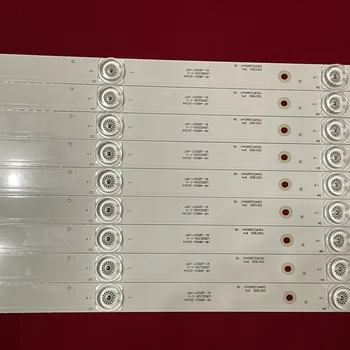 9pcs/set de fundal cu LED strip Pentru Thomson T55FSM5040 55D1800 55HR332M04A1 V8 4C-LB550T-HR7 le4ra2r0 3732706293c17301440