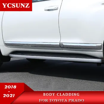 ABS Cromat corp de placare Pentru Toyota Prado 2018 2019 2020 2021 fj150 LC150 Land Cruiser Prado capitonaj portieră exterior părți
