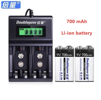 Baterie 9V baterie Li-ion, Ni-MH baterie 9V AA AAA încărcător de baterie reîncărcabilă LCD afișaj inteligent încărcător, încărcător rapid de încărcare