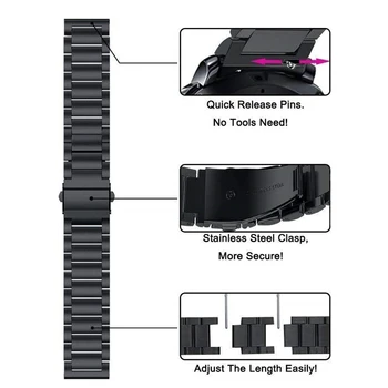 Ceas inteligent Trupa Pentru Samsung Galaxy Watch 3 45mm 46mm 42mm Active 2 44mm 40mm 41mm de Viteze S3 S4 S2 Bratara Curea 20mm 22mm Trupa