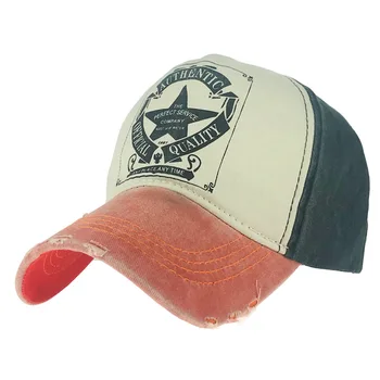 Cinci Stele Epocă de Baseball Trucker Hat Spălat Multicolor din Bumbac Sepci Hip Hop Reglabil pentru Bărbați și Femei de Primăvară și Vară