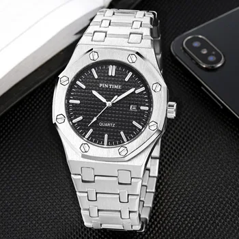 Clasic Mens Ceasuri de Top de Brand de Lux de Aur Cuarț Ceas pentru Bărbați Calendar de Afaceri Militare Ceasuri relogio masculino reloj hombre