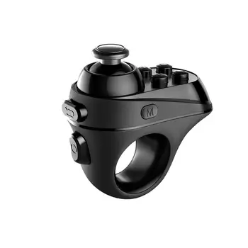 Controler de joc R1 Mini Inel Joystick Wireless Bluetooth 4.0 baterie Reîncărcabilă Pentru VR de la Distanță Gamepad Pentru Telefonul Android Ochelari 3D