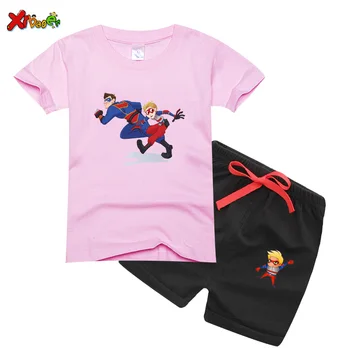 Copil Haine Băiat T Shirt Set Haine Baieti Fata Tricou 2021 Copii T-Shirt Graphic Tee Camasa De Vara Cu Maneci Scurte Print T Shirt