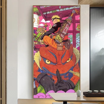 Coridorul Pictura Decorativa Tablou de Numere de Artă Vopsea de Numărul de Mână-pictat Anime Populare HOKAGE Acasă O Bucată de Animație