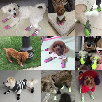 Câine de companie Pantofi Cățeluș în aer liber Fund Moale Pentru Pisica Chihuahua Cizme de Ploaie Cizme Impermeabile Perros Mascotas Botas sapato para cachorro