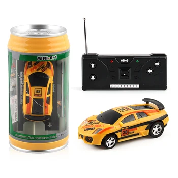 De Vânzare la cald Culori cutie de coca-Cola Mini RC-Car Autovehiculului Telecomanda Radio Micro Masina de Curse Pentru Copii Jucărie Cadouri Cadouri Rc Jucărie Pentru Băiat