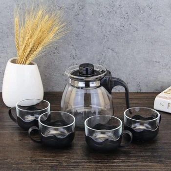 De înaltă calitate, Rezistente la Căldură Ceainic de Sticlă de Interior de birou Puer cafea ceainic Cu sita teaware Convenabil Cu cana cadou teaware