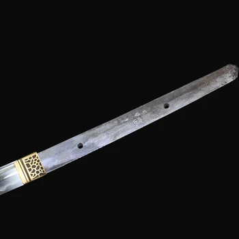 De înaltă performanță 1095 Oțel de Ardere Ascuțit Manual Lama Katana sabie Japoneza Full Tang Sabie de Samurai Sabii cuțit de Luptă