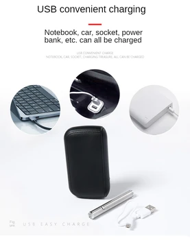 Design simplu, Inteligent Nouă Cutie de Țigări de Iluminat Epoca Hengda Cutie de Țigări de Încărcare USB Confort Plus Linia Fierbinte Dublă Utilizare