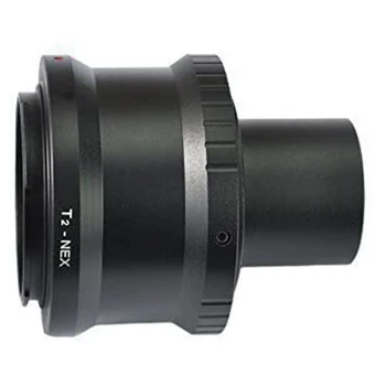 Din Aliaj de aluminiu Lens Adaptor T2-NEX 1.25 Inch Telescopului Inel Adaptor pentru Sony NEX Monta Lentilele Camerei Titular