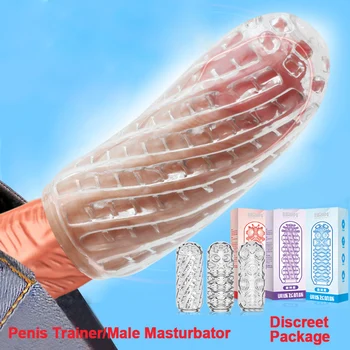 DRAIMIOR Buzunar Manual de Utilizare Masturbatori Pentru Barbati Penis Antrenor Ruduce Glandul Sensibilitate de sex Masculin Aeronave Cupa Adult Jucarii Sexuale Pentru Barbati
