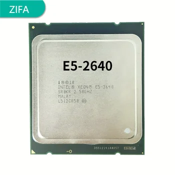 E5 2640 Intel Xeon lga 2011 CPU Processore 2.5 GHz Six-Core Doisprezece-Fir suport placi de baza X79