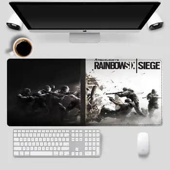Elegant Rainbow Six Siege Gaming Mouse Pad Gamer Tastatura Maus Pad Birou Mouse-Ul Mat De Joc Accesorii Pentru Overwatch